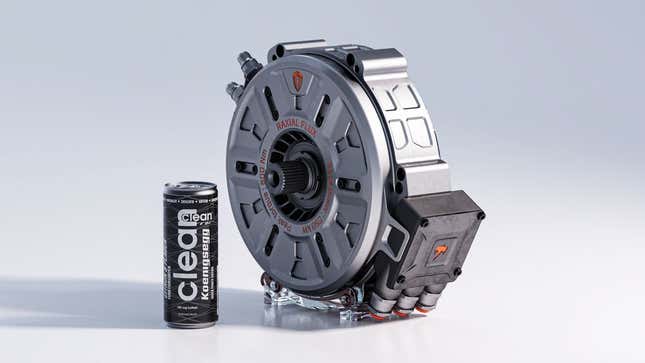 Image for article titled Koenigsegg's Tiny Electric Motor Is An Absolute Monster