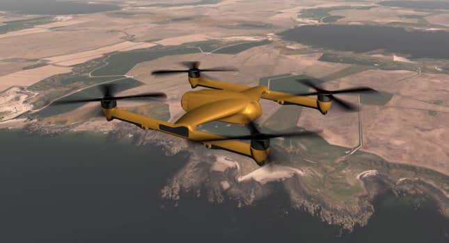 Imagen para el artículo titulado Este dron militar eléctrico es capaz de llevar un torpedo antisubmarino de 300 kilos a 30km de distancia