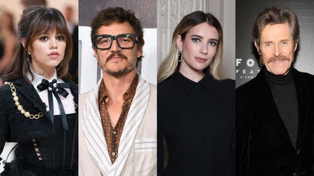 Jenna Ortega, Pedro Pascal, Emma Roberts, Willem Dafoe
