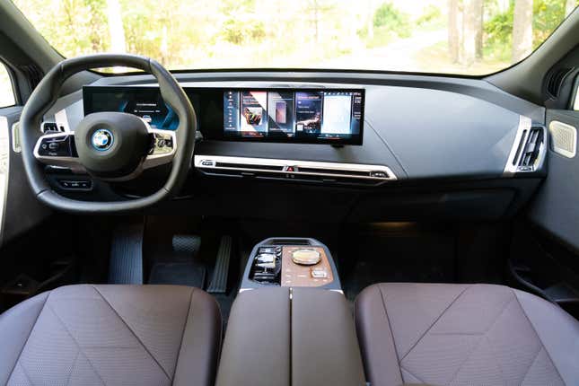 Image for article titled The BMW iX M60 Is So Good It'll Make You Love the Grille