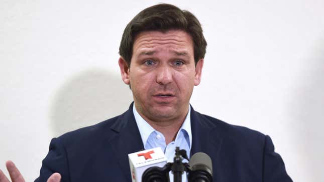 Image for article titled DeSantis Locks Down Florida After Spread Of Covid Vaccination Gets Out Of Hand