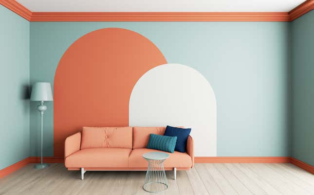 Image for article titled Quickly Class Up a Room With Painted Faux-Arches