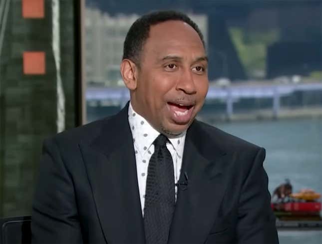 Image for article titled Stephen A. Smith Blasts Laid-Off ESPN Employees For Not Wanting Jobs Bad Enough