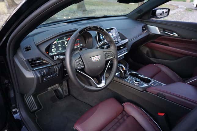 Image for article titled 2023 Cadillac CT4-V Series: It’s Hard Not Being Number One