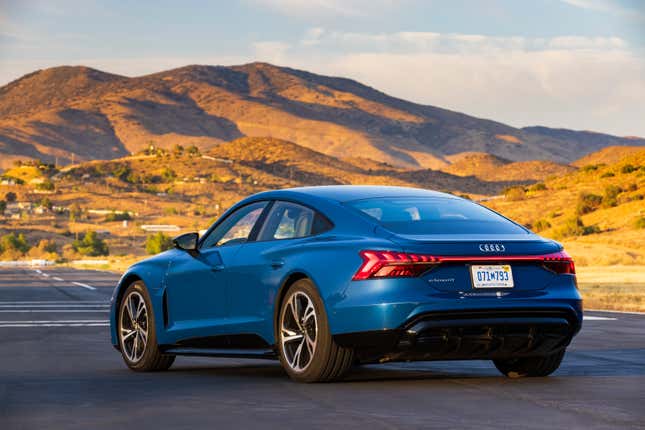 Image for article titled 2022 E-Tron GT And RS E-Tron GT: The Hardest To Learn Is The Least Complicated