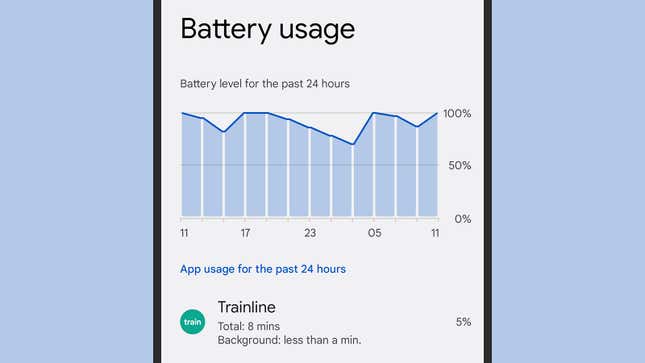 Adaptive Battery gets smarter over time.