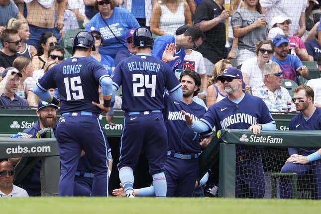 Steele, Morel and Madrigal help the Cubs snap a 4-game skid with a 10-1 win  over the Guardians