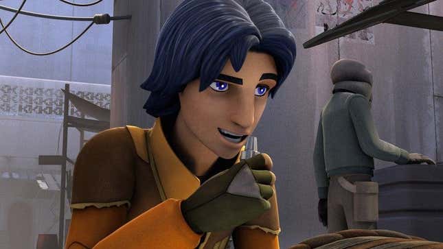 Ezra as he appeared on Star Wars Rebels