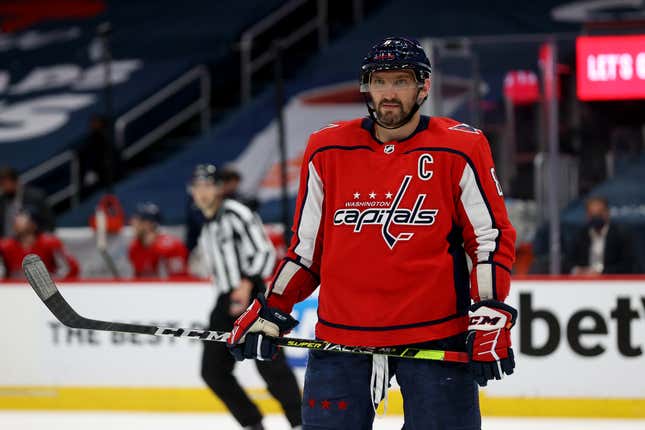 Alex Ovechkin of the Capitals, for whom this may or may not be it.