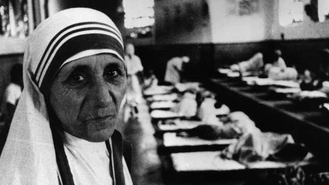 Image for article titled Are There Still People Who Didn&#39;t Know Mother Teresa Was Running an Alleged Cult?