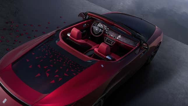 Image for article titled The Rolls-Royce Droptail Is A $30 Million Convertible With A Manual Top