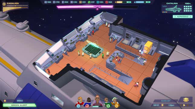 Image for article titled New Starship Game Is A Huge Tribute To Old Anime