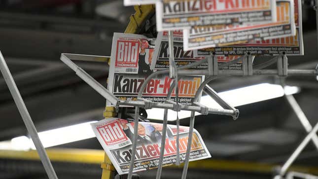 Printed editions of Bild newspaper