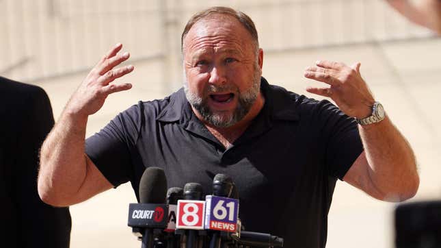 Image for article titled Alex Jones Owes Sandy Hook Victims’ Families Nearly $1 Billion, Jury Rules