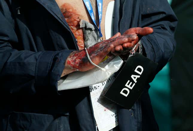 It’s the largest disaster training exercise in Europe ever.