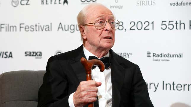 Image for article titled UPDATE: Well, now Michael Caine says he&#39;s not retiring from acting, after all