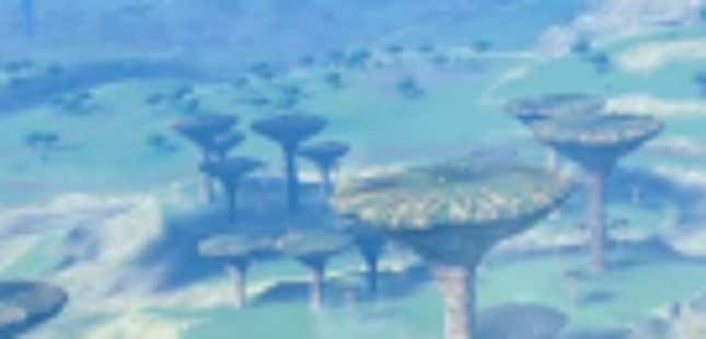 A screenshot shows draw distances in Breath of the Wild