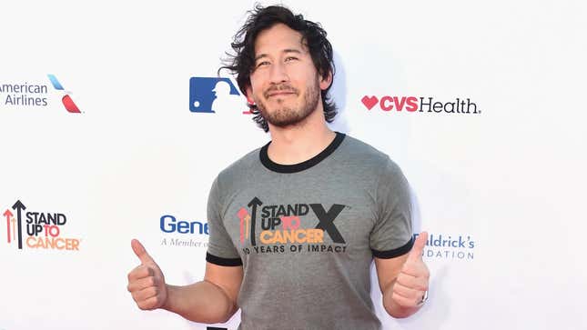 Markiplier at the 2018 Stand Up To Cancer event. 