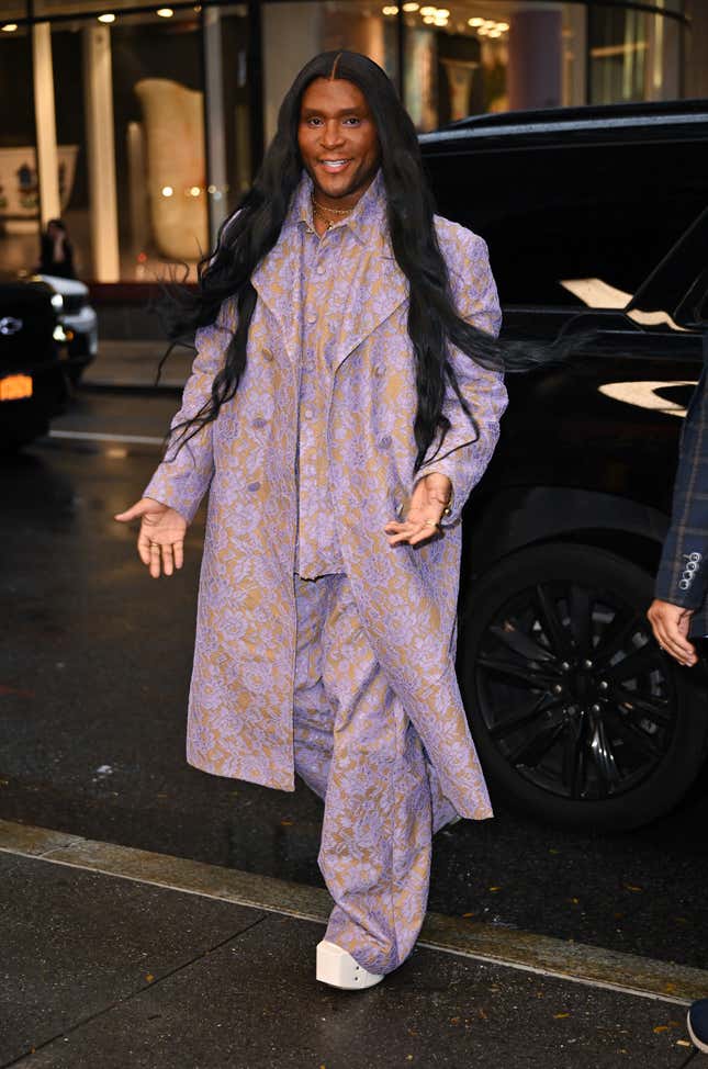Image for article titled More Fabulous Outfits Black Celebs Wore to New York Fashion Week 2023