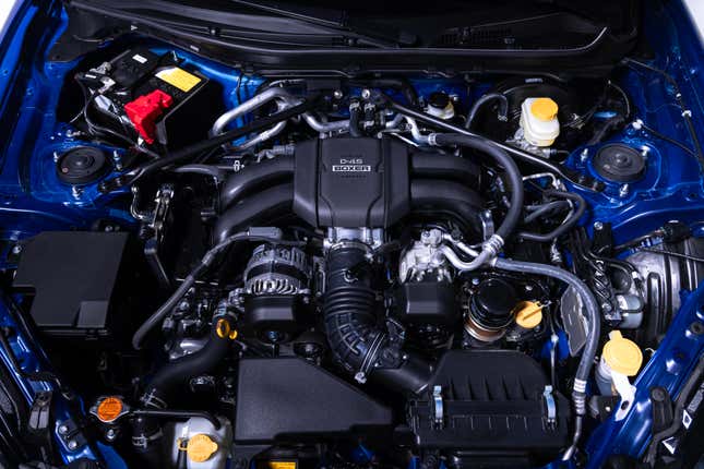 2024 Subaru BRZ tS engine bay