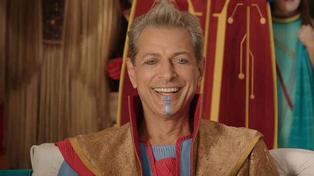 Jeff Goldblum as The Grandmaster in Thor: Ragnarok