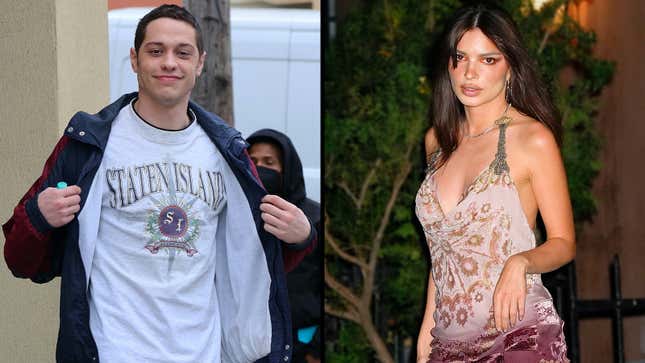 Image for article titled Pete Davidson and Emily Ratajkwoski Spotted Out...On Possible Dates...Separately