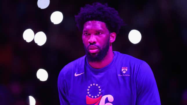 Joel Embiid will not play against Denver on Monday night.