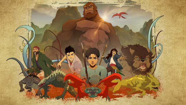 Key art for Netflix's Kong: Skull Island. 