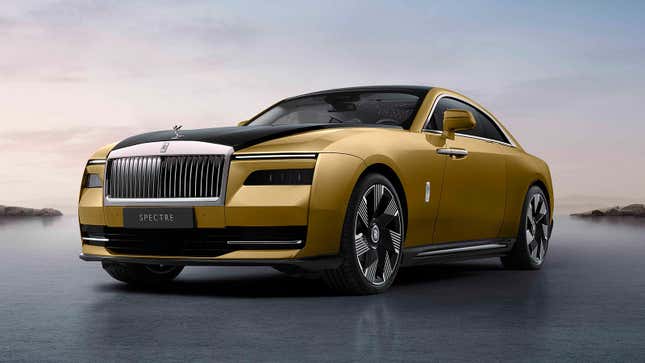 Image for article titled The 2023 Rolls-Royce Spectre Is an Electric Car That Doesn&#39;t Look Like One