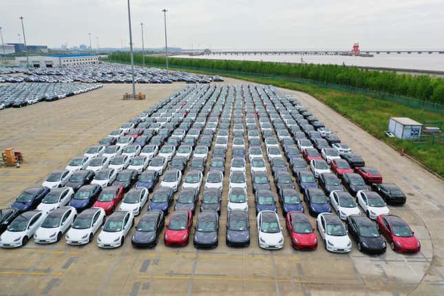 Image for article titled Tesla to Cut Production in China Due to Lower Demand: Reports