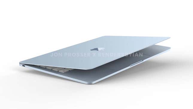Imagen para el artículo titulado Así son los nuevos MacBook de colores, según el youtuber que filtró también los AirTag