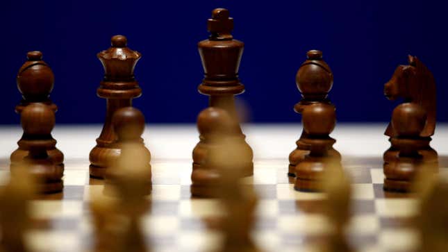 How do you cheat at live chess? One player may have figured it out.