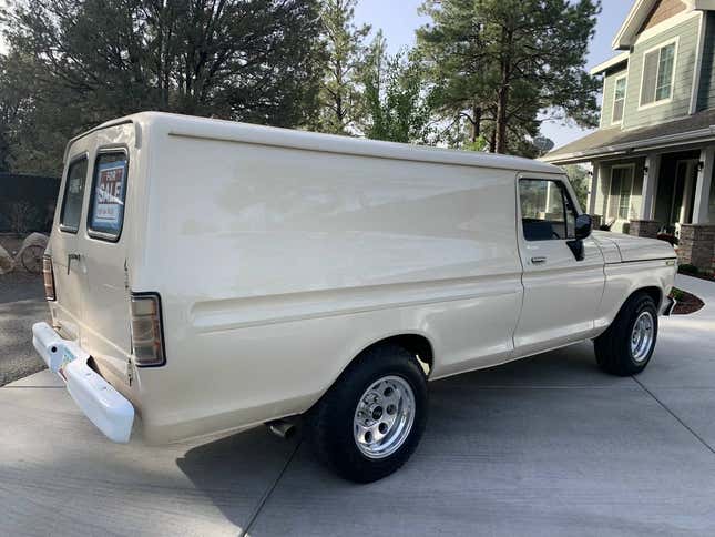 At $19,500, Is This 1975 Ford B-100 Panel Truck A Rare Deal?