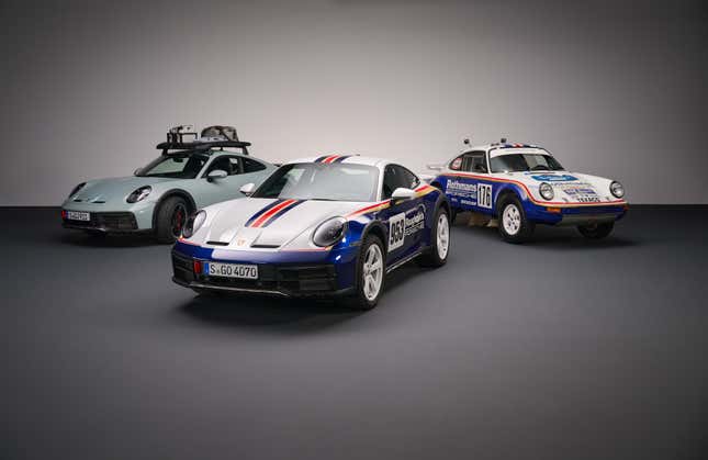 The 2023 Porsche 911 Dakar.