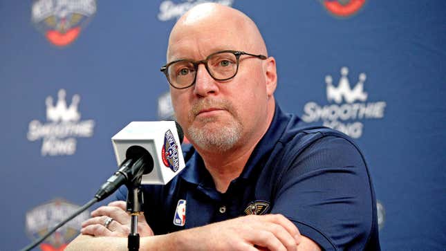 Pelicans’ VP of Basketball Operations David Griffin.