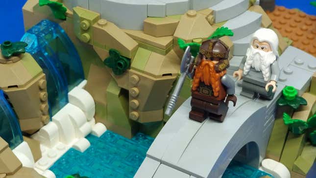 Image for article titled Lego's Huge Rivendell Set Is as Epic a Feat as the Lord of the Rings Movies