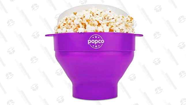 The Original Popco Silicone Microwave Popcorn Popper | $15 | 25% Off | Amazon