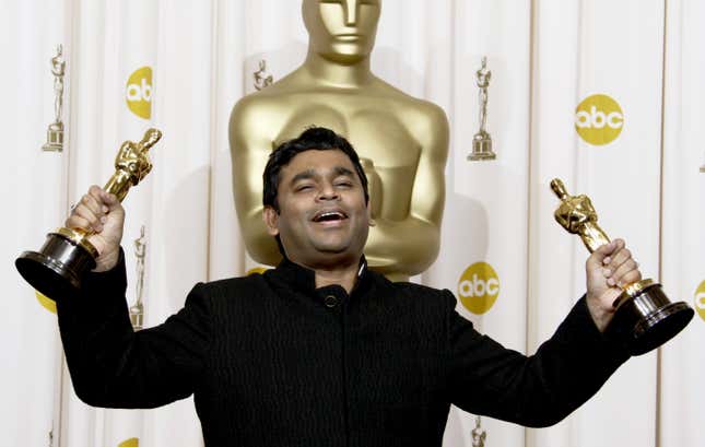 Rahman holds the Oscars for best original score and for best original song “Jai Ho” for his work on Slumdog Millionaire.