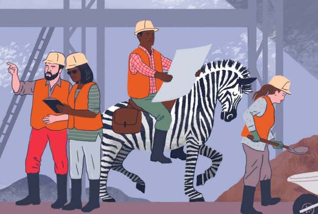 … but you should really want to be a zebra.