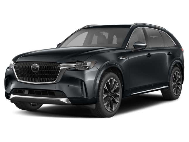 Mazda CX-90 / 3.3 Turbo S Premium Plus AWD 2024. Front 3⁄4, Facing to the Left