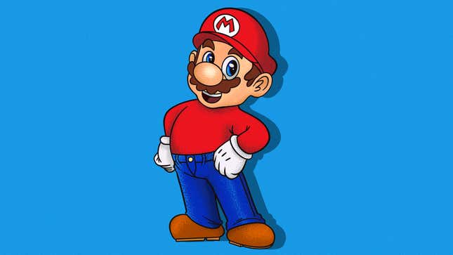 Borderline Sacrilege: Some Sick Freak Drew Fanart Of Mario Just Wearing ...