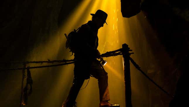 Imagen para el artículo titulado Indiana Jones 5 aún no tiene título, pero vimos el primer video