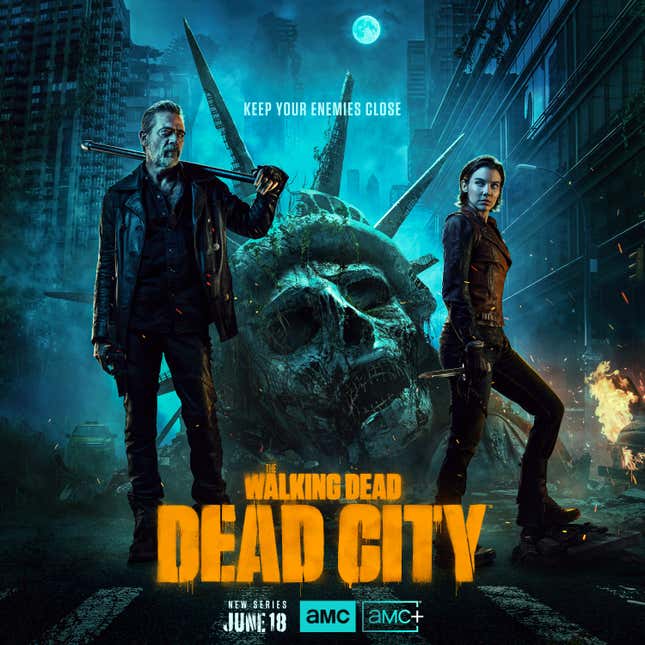 Image for article titled The Walking Dead: Dead City Apes Escape From New York in New Trailer