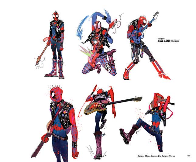 Spider Man Across The Spider Verse New Artbook First Look 