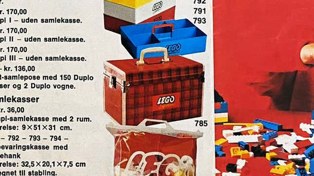 Image for article titled 10 Retro Treasures From a 50-Year-Old Lego Toy Catalog