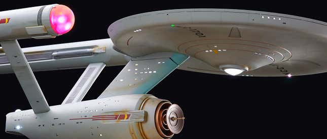 Image for article titled The Smithsonian's Work Helped Tomy Create One of the Most Accurate Replicas of Star Trek's USS Enterprise