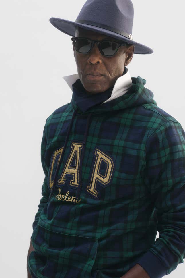 Image for article titled Dapper Dan and GAP to Drop a New Hoodie Collection