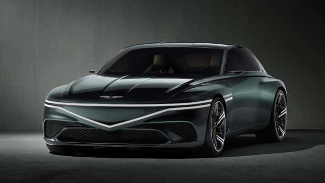 Image for article titled The Genesis X Speedium Coupe Is A Gorgeous Electric Future