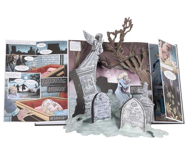 Image for article titled Literary Monsters Leap Off the Page in These Vivid Horror Pop-Up Books