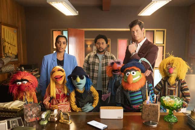 Image for article titled The Muppets Mayhem Creators on Blending Heart, Humor, and Rock &#39;n&#39; Roll